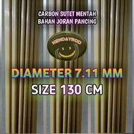 CARBON SUTET MENTAH D 7.11MM - 130CM