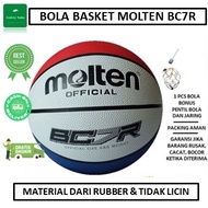 BOLA BASKET KARET MOLTEN BG7R ORIGINAL - BOLA BASKET OUTDOOR INDOOR - BASKETBALL NBA - BOLA BASKET OFFICIAL