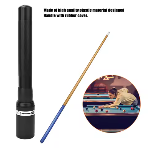 Billiards Accessory 9 Balls Cue Butt End Extension Extreme Extender Lengthener for Pool Billiard Cue