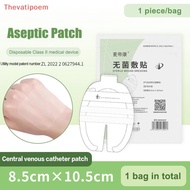 [Thevatipoem] 1/5Pcs IV Cannula Fixed Dressing PU Film Waterproof 6 Type Self Adhesive Wound Dressin