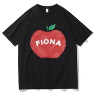 Best-selling Singer Fiona Apple T-shirt retro rockWanita T-shirt large style top Pure neutral T-shir