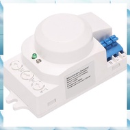 [W F S B] 5.8GHz HF System LED Microwave 360 Degree Motion Sensor Light Switch Body Motion Detector