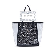 RIVER ISLAND Monogram Shopping Bag