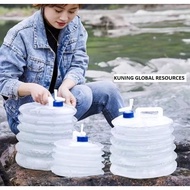 10 Liter & 15 Liter _ Portable Folding Water Container Bucket Bottle _ Botol Air 10L/15L