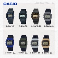 100% ORI Casio • F-91W-1D / F-91W-3D / F-91WG-9Q / F-91WM-1B / F-91WM-2A / F-91WM-3A / F-91WM-7A / F