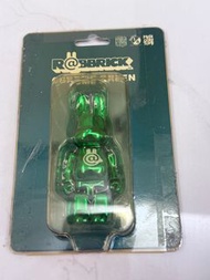 Medicom Bearbrick Be@rbrick Rabbrick R@bbrick 100% Chrome Green 綠色 電鍍兔 兔耳