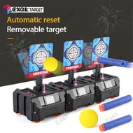 Auto-Reset Electric Target For Nerf Guns Bullets Toys For Beads Blaster Gun Toy Parts High Precision Scoring Practice Target