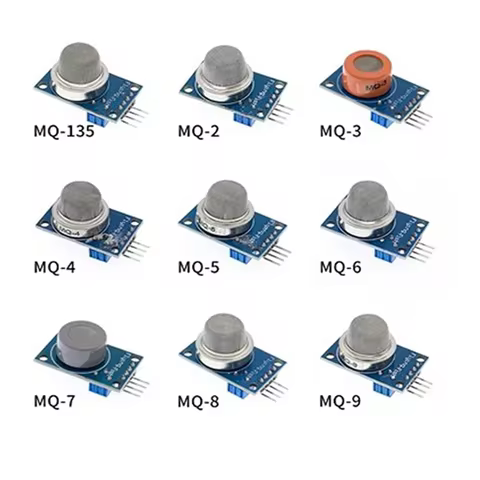 MQ-2 MQ-3 MQ-4 MQ-5 MQ-6 MQ-7 MQ-8 MQ-9 MQ-135 Detection Smoke methane liquefied Gas Sensor Module f