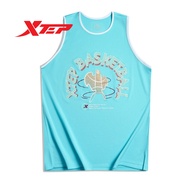Xtep Neutral T-shirt New Basketball Vest Breathable Couple Loose Sports T-shirt 877227090162