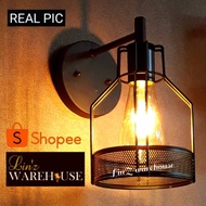 Lampu dinding INDUSTRIAL BLACK IRON wall lamp