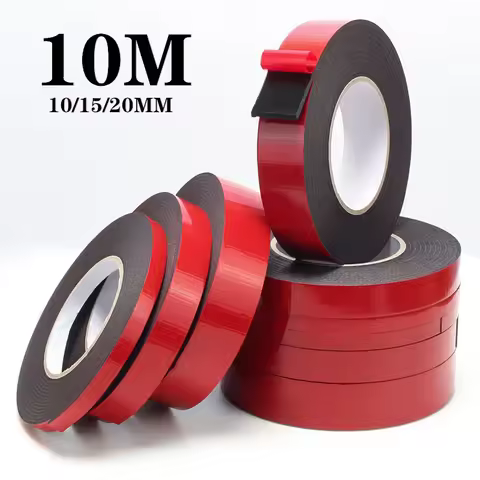 Glue tape 0.5mm-2mm thickness Super Strong Double side Adhesive foam Tape for Mounting Fixing Pad St