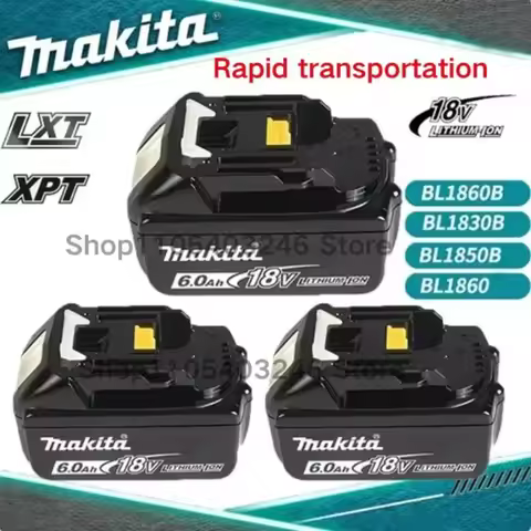 ⚡Original Makita 18V Battery 5Ah 6Ah 9Ah Rechargeable Lithium Battery，High Capacity for Makita Power