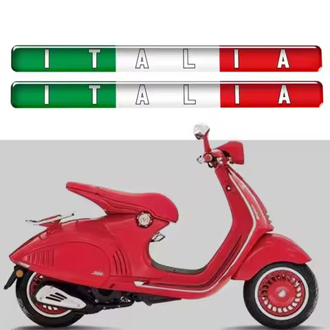 For Piaggio Vespa Decal for Agv Shoei Helmet Decal Motorcycle Decoration Protective Sticker Italian 
