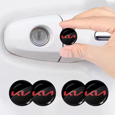 Car Lock Keyhole Stickers Door Lock Protect Car Stickers For KIA Rio Ceed Sportage Cerato Soul Soren