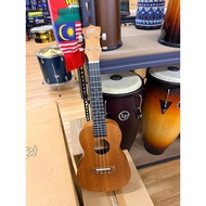 Ukulele Kayu 24 Inci – Soprano 4 Tali (Hawaiian Guitar) Percuma Beg Dan Pick