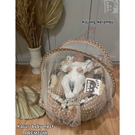 Baby Nest Premium Baby Mattress Package with Mosquito Net Free Peyang Pillow and Baby Bolster CAN BE