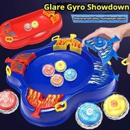 Best Gift Luminous Battle Gyro Spinner Alloy Duel Top with Sparkle Light Interactive Multiplayer Gam