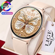 New Ladies Smart Watch Heart Rate Blood Oxygen Bluetooth Call Voice Assistant Heart Rate Pedometer S