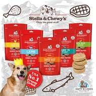 [FREE TREAT FOR EVERY 2 BAGS OF 25OZ]Stella & Chewy's Dinner Patties Raw Freeze Dried Dog Food 25oz 