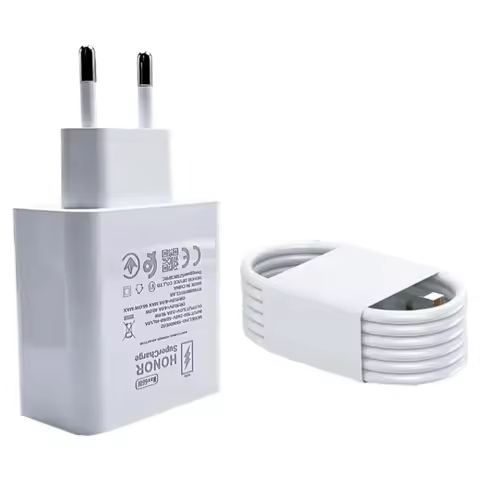 Original 65W Fast Charging EU Adapter 6A USB Type C Cable for Huawei iPhone Samsung Xiaomi PD Charge