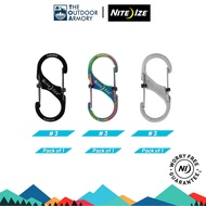 Nite Ize S-Biner SlideLock Stainless Steel 3