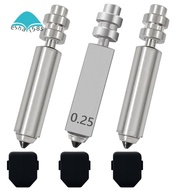 For   X Combo 3PK 0.25MM Integrated Hardened Steel Nozzles and 3PK Silicone Covers Quick-Swap Design