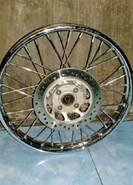 velg pelk veleg pelg set tromol tromel piringan cakram depan Honda Supra x 125 karisma revo fitbo
