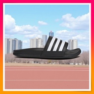 adidas Adilette Comfort Sandals GZ5891 Core Black/White Unisex Slides with Soft Cushioned Footbed