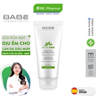 Sữa rửa mặt cho da dầu mụn Laboratorios BABÉ Stop Akn Purifying Cleansing 200ml