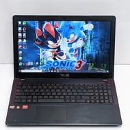 Laptop Asus X550IU AMD FX-9830P  RAM 8GB SSD 128GB HDD 1TB VGA RX 460 radeon