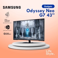 Samsung 43" Odyssey Neo G7 G70NC UHD 144Hz Gaming Monitor - 3 Years Warranty