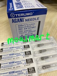 Terumo 22g 3/4” needle