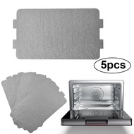 5Pcs Microwave Oven Mica Sheet Universal Waveguide Cover Sheet Plates For Electric Hair-dryer Toaste