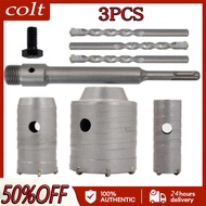 8pcs Concrete Wall Hole Saw Electric Hollow Core Drill Bit Shank Hole Saw For Concrete Cement Stone 
