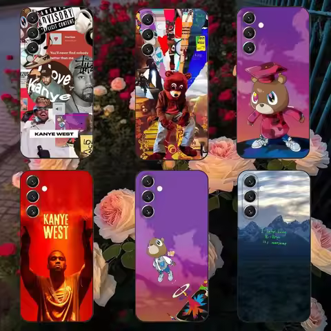 Kanye West Ye Music Phone Case For Samsung Galaxy A13,A21s,A22,A31,A32,A52,A53,A71,A80,A91 Soft Blac