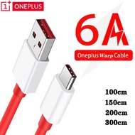 Oneplus cable 9 9R Nord N10 Warp Charge Type-C Dash Cable 6A Fast Charge For One Plus 8 7 Pro 7t 7 T 6t Warp Charger