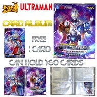 KAYOU Super Hero Ultraman Cards Album Kayou 160 Cards Capacity Ultraman Cards Book