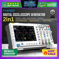 FNIRSI OSILOSKOP DIGITAL OSCILLOSCOPE 2 IN 1 100MHZ 1GSA/S DUAL- 1014D - TOKOASMA