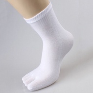 1 Pair Pure Cotton Five Finger Socks Mens Sports Breathable Comfortable Ankle Socks Low Cut Socks Ru