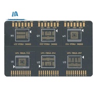 Flash 64 BGA ISP Board Flash 64 FBGA ISP EMMC FBGA 153 254 221 UFS FBGA 153 254 297 for F64 Lite Ult