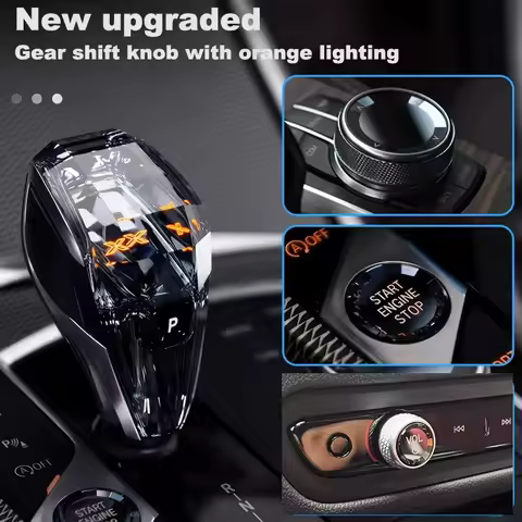 Upgraded Version Crystal Gear Shift Knob LHD for BMW 3 Series G20 G21 G28 X6 G06 X7G07 Ix3 G08 I4 G2