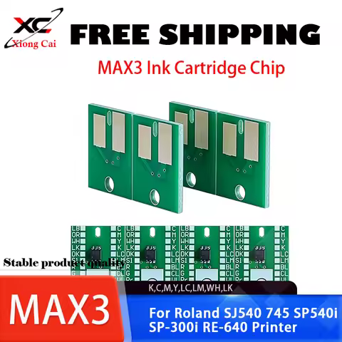 [permanent chip]MAX3 Ink Cartridge Chip，For Roland SJ540 745 SP540i SP-300i RE-640 ECO-SOL MAX3 chip