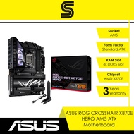 ASUS ROG CROSSHAIR X870E HERO AM5 ATX Motherboard