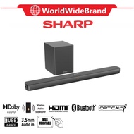 SHARP 2.1CH SOUNDBAR HOME THEATER SYSTEM WITH WIRELESS SUBWOOFER HTSBW192