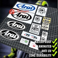 ARAI HELMET EMBLEM LOGO STICKER ARAI HELMET/