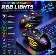 iMICE GW‑X7 Wireless Gaming Mouse Dual Mode Bluetooth 2.4G RGB Silent Click 3200 DPI 7 Buttons Recha