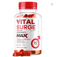 Vital Surge Male Gummies - Men's Performance Gummies, MAX Strength VitalSurge Advanced Formula VitaS