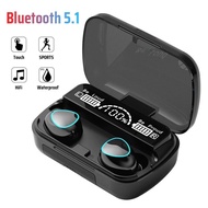 SFREE Shipping  M10 TWS Bluetooth 5.1  Surround Sound HiFi Bluetooth Wireless Earphone Game headset 
