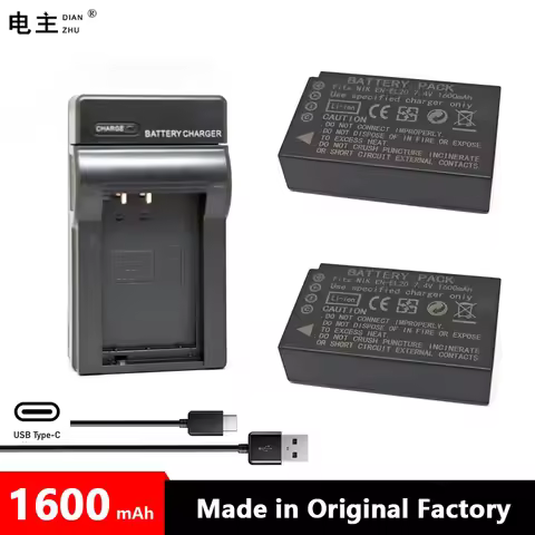 EN-EL20 ENEL20 EN EL20 Battery Charger For Nikon Coolpix A P950 P1000 1 AW1 J1 J2 J3 S1 V3 DL24-500 