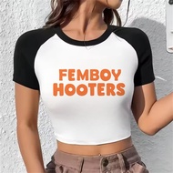 Femboy Gothic Anime Cutecore Cropped Top - Jojifuku